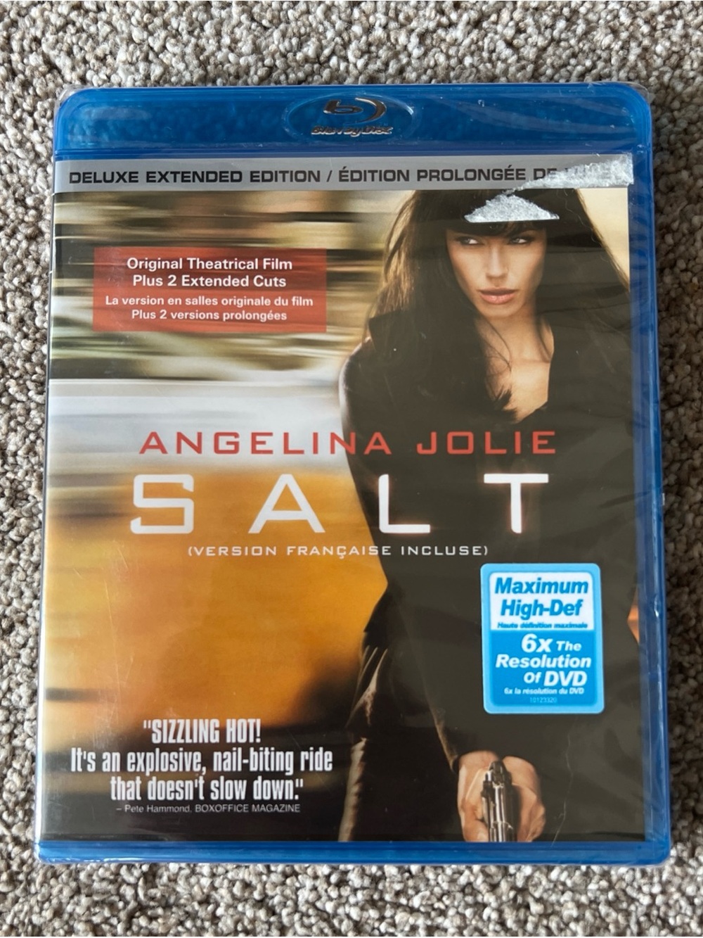 Salt (Deluxe Extended Edition) Blu-ray - Angelina Jolie - 🆕 Sealed
